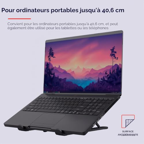 TRUST Support compact et mobile PRIMO pour ordinateur portable - vue 3