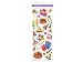 Forever In Time Clear Sticker, Happy Birthday, 4.75-Inch x 12-Inch