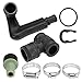 Hoypeyfiy Crankcase Breather Valve Vent Hose Tube Kit PCV Replacement for Passat B5 A4 A6 1.8T