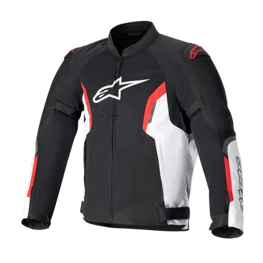 Alpinestars AST V2 Air Jacket L, Black/White/Bright Red