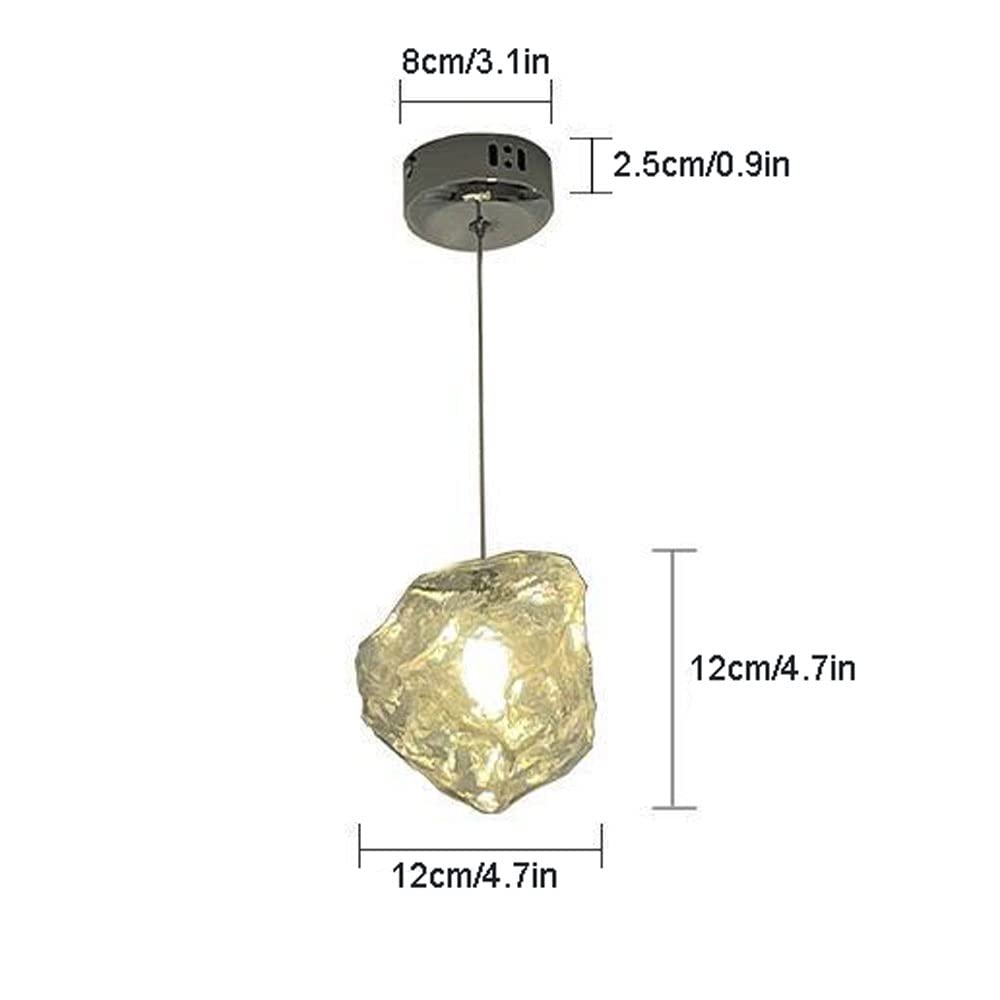 Glas Hanglampen,Moderne Mini Hanglampen Keuken Eiland Lamp Verstelbare Lamp,Chrome Plafond Hanglampen voor Eetkamer Slaapkamer Hal,3 light b