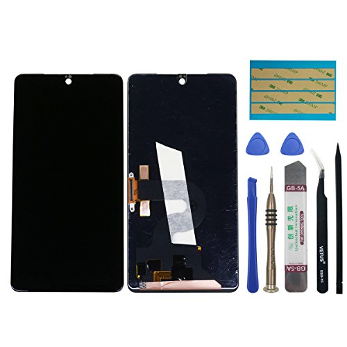 swark LCD Display Compatible with Essential PH-1 5.71" Digitizer Touch Screen Assembly Replacement (Black) + Tools