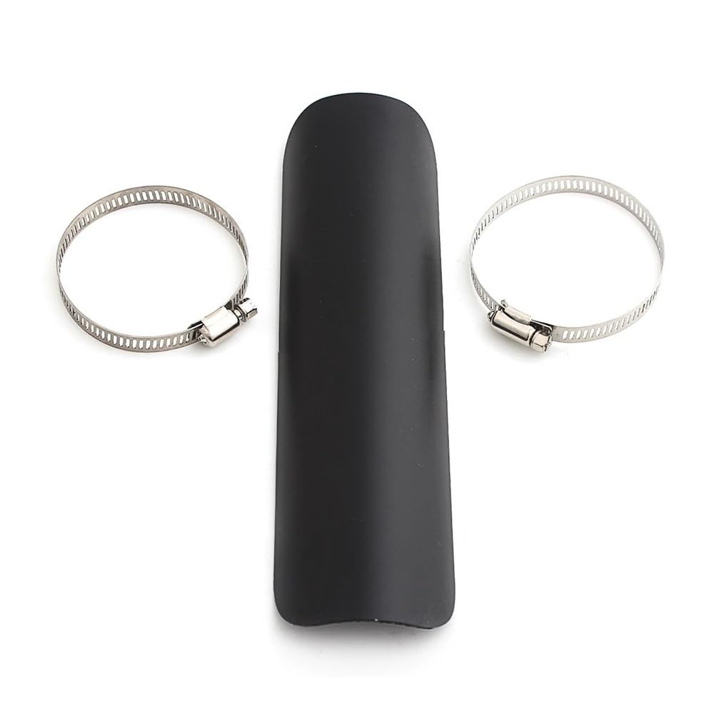 Silenziatore di Scarico Moto Tubo Copri Scudo Termico Protezione Tallone Copri Tubo Protezione Scudo Termico Foglio Termico per H&Arley Protezione Scarico