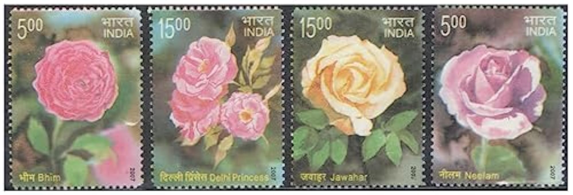 Fragrance of Roses Scented Postage Stamps | Unique Gift Idea