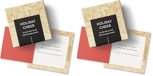 Compendium ThoughtFulls Pop-Open Cards — Holiday Cheer — 30 Pop-Open