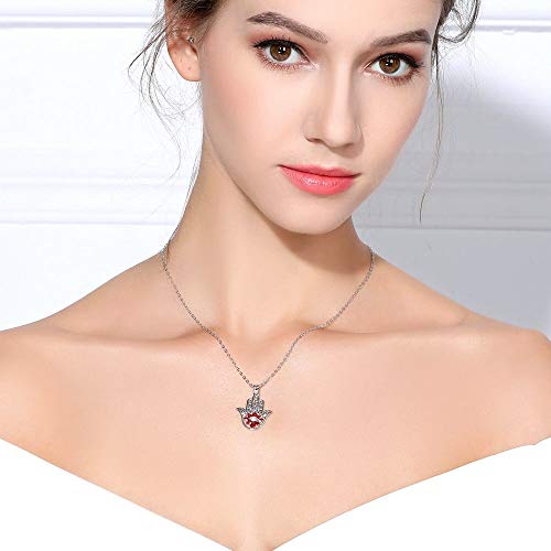 Collier pendentif qui ne noircit pas chaîne 18 pouces cadeau fait main argent - 2