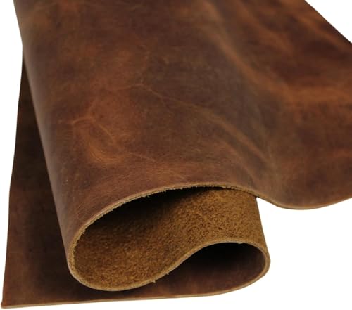 Cuir de vache véritable marron de qualité supérieure pour art