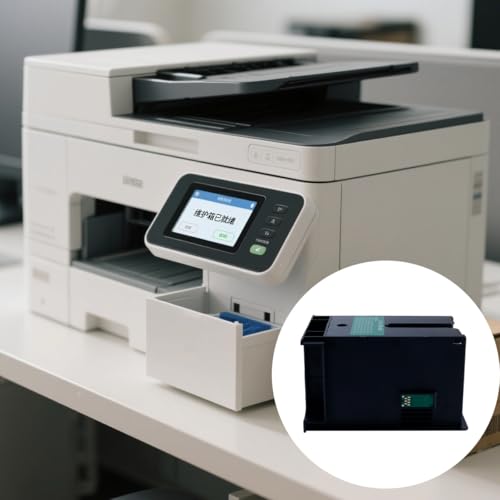 Gorise MX T6711 Wartungsbox für L1455 WF7728 7218 3641 3011 Drucker Hochleistungs-Resttintentank Ersatz für PXMB3