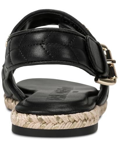 Image of KARL LAGERFELD Women's Charlay Double Strap Sandal With Pin Embellishments