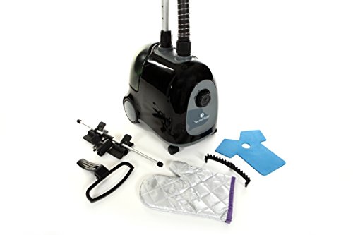 Steam and Go - SAG-12 - Professional Garment Steamer, 1500W - 1.5L Big Water Tank - Includes Pant Press, Fabric Brush and Holding Clips - Great for Delicate and Thick Garments - Thumbnail 7