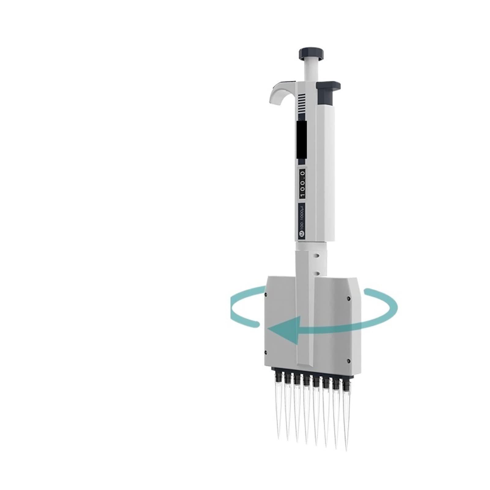 Wirówka laboratoryjna, Multichannel Pipete Lab dostarcza zmienną objętość mikropipety 8 kanałów 12 kanałów pojemność pipety: 0,5L - 300L(8 Channels 5-50ul)
