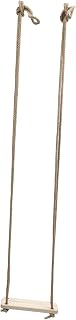 Toyvian Toys 1pc The Swing Baby Wooden Wooden Swing Wooden Swings for Backyard Swing Set Children Swing Chair Wood Swing Bench Outdoor Hanging Seat Hanging Swing Simple Baby Toys