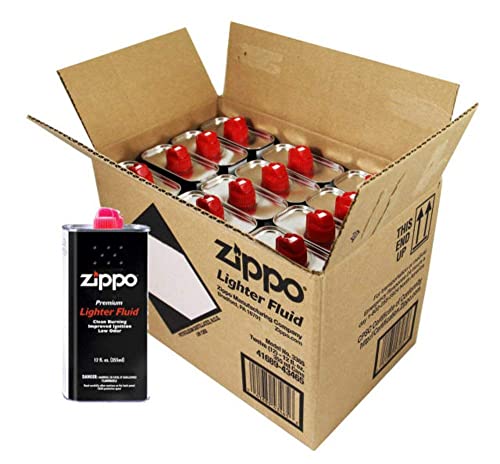 Zippo 12FC Lighter Fluid, 12 Ounce , Black