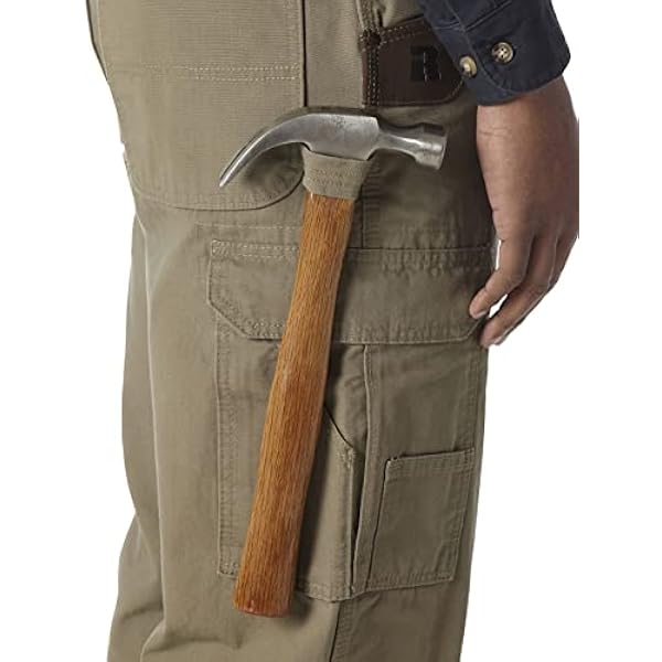 Wrangler Riggs Workwear Flannel Lined Ripstop Ranger Pant Pantaloni da Lavoro Uomo