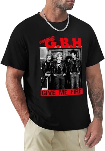 AEZWLTCCD Charged Gbh Give Me Fire T Shirt Black