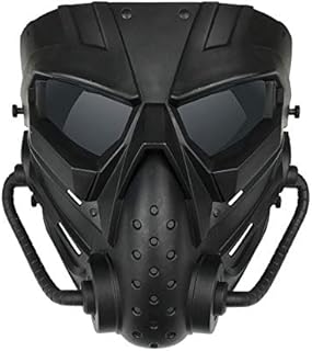 Alien Airsoft Mask Full Face Tactical Mask Impact Resistant for Airsoft Paintball Hunting CS Game Halloween Movie Props and Other Outdoor Activities