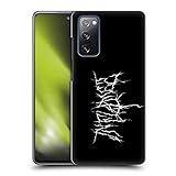 Head Case Designs Officially Licensed in Flames Metal Logo Metal Grunge Hard Back Case Compatible with Samsung Galaxy S20 FE / 5G