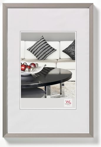 walther design Bilderrahmen stahl 40 x 50 cm Aluminium Chair Alurahmen AJ050D – Ansicht 1