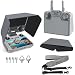 FPVtosky RC 2 Sonnenblende mit Gurt für DJI Lito X1/Mini 5 Pro/4 Pro/Air 3/3S/Flip/Mavic 4/Avata 360 Zubehör, Kit Beinhaltet RC 2 Sonnenschutz, Lanyard, Sun Hood Cover mit Lanyard für Drohnen Zubehör