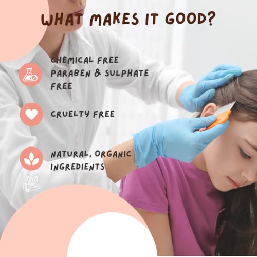 Image of Coco Crush Ayurvedic Anti-Lice Combo: Lice Removal Oil & Shampoo | 100% Natural | Single Wash Treatment | Safe for Kids | Neem & Tea Tree Extracts (2 * 50ml) (100ml)