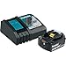 Makita BL1850BDC1  LXT Lithium-Ion Battery and Charger Starter Pack, 18V