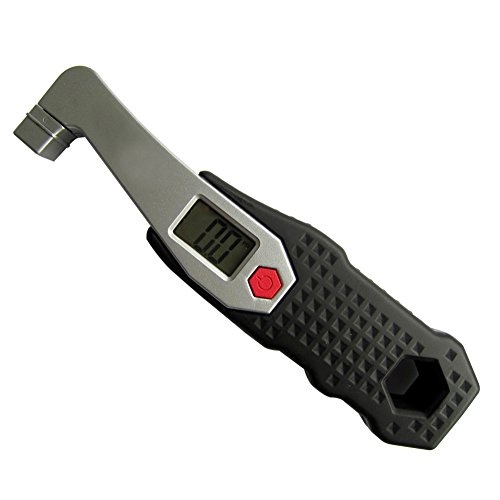 Meirun Motorcycle Digital Tire Pressure Gauges,Portable Tire Gauge,LCD Display Air Pressure Testor for Home car