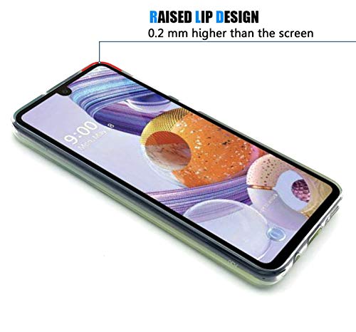 Vensen Liquid Fluorescent Case For Lg Stylo 6 Soft Tpu Luxury Glow In The Darkness Noctiluncen Luminous Neon Sand Case Fit Stylo6 (Green) #TOP5