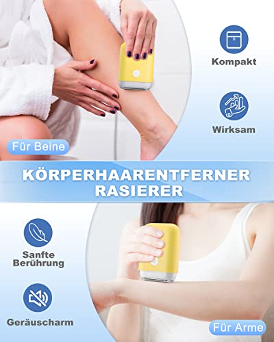 Electric Leg Shaver For Women, Yblntek Cordless Lady's Shaver, Womens' Electric Razor For Legs And Arms, Womens Body Hair Removal Trimmer, Waterproof Wet &Dry Shaver, Usb Rechargeable #TOP2