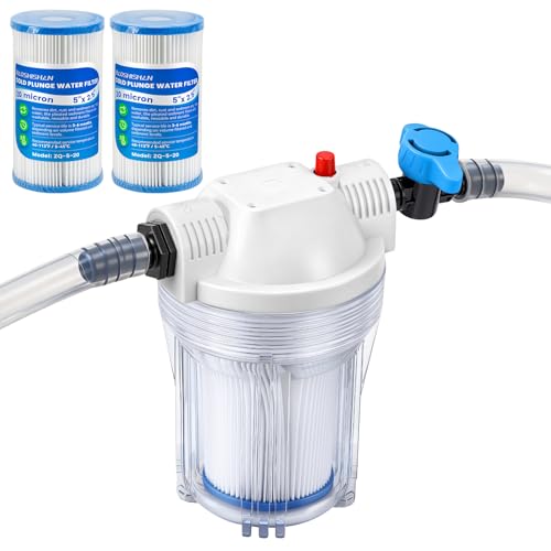 Baoshishan Ice Bath Water Filter Kit 5 20 Micron Filter Cartridge 12 Fnpt Fil...
