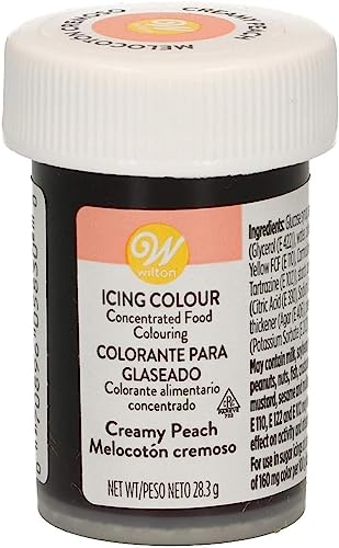 Wilton Colorante Alimenticio para Glaseado en Pasta, 28.3g, Color Melocotón Creamy, 04-0-0041