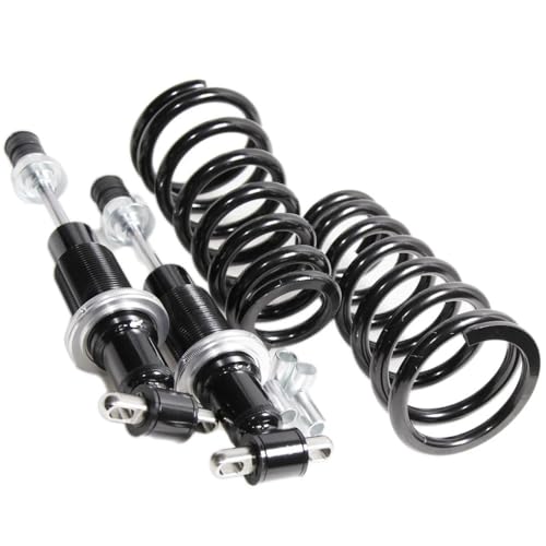 Adjustable Front Coilover Shock Pair 500LB Springs 3" Height Adjustment for GM G Body S10 S15 SBC