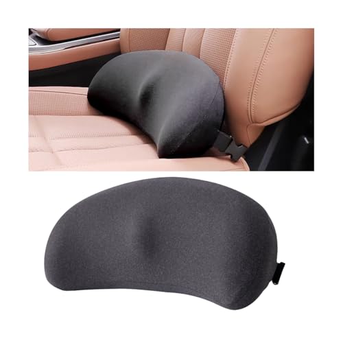 Mandark Car Seat Cushion, Memory Foam Vehicle Driver Seat Pad for Back & Sciatica Pain Relief, Comfortable Lumbar pillow for Driving, Office Chair, Wheelchair, Universal for SUV, Truck, RV (Dark Gray)