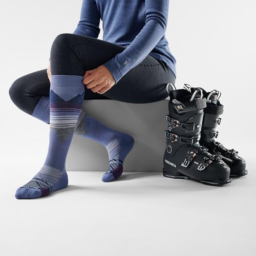 Image of Smartwool Women's Ski Targeted Cushion Pattern Over The Calf Socks
