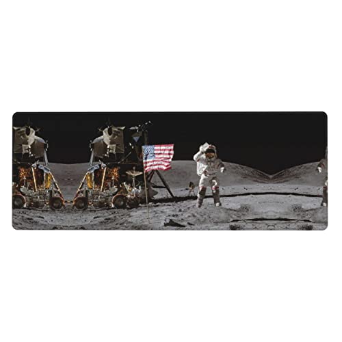Tapis de souris de jeu astronaute grand format pour bureau et maison