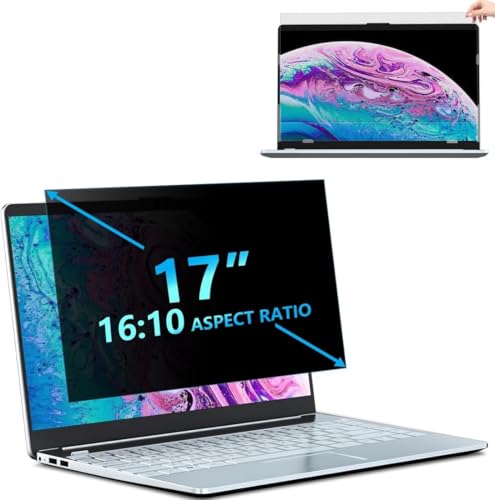 STARY Sichtschutzfolie laptop 17 Zoll16:10 Blickschutzfilter,Anti-Blaulicht