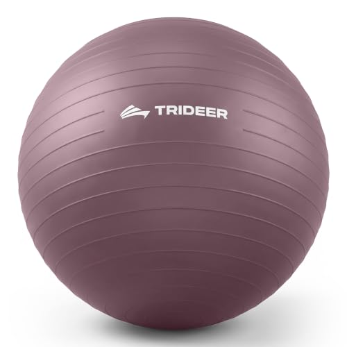 Trideer Yoga Ball for Exercise, Pregnancy, Active Sitting, 55/65/75cm