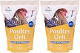 Manna Pro Poultry Grit with Probiotics | Insoluble Crushed Granite | 5 LB (Packaging May Vary) (Pack of 2)