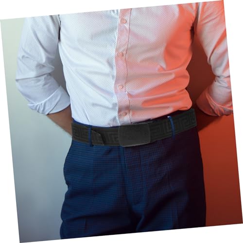 Beaupretty Outdoor Men's Waist Belt Reusable Camping Belt with Buckle Comfortable Smooth for Casual and Formal Wear for Friends4