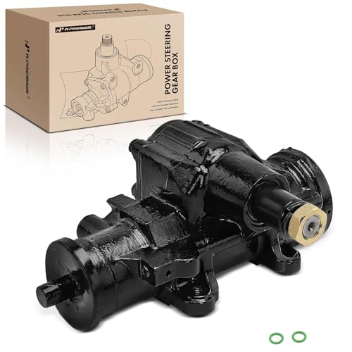 A-Premium - Power Steering Gearbox Gear Box Compatible with Chevrolet Express 1500 2500 & GMC Savana 1500 2500, 1996-2002, Replace# 26067146
