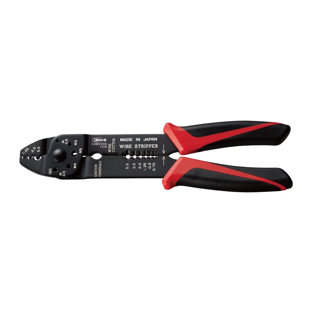 Shrimp Robtex FK3A Electrical Crimping Tool, Bare Crimp Terminals (P.B) Sleeves, Backordered