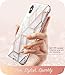 i-Blason Cosmo Series Designed for iPhone Xs Max Case 2018 Release, Full-Body Bumper Case with Built-in Screen Protector, Marble, 6.5