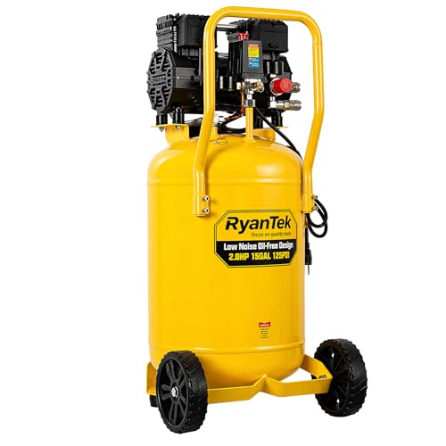 15-Gallon Air Compressor,2HP,Vertical Tank, 4.5CFM@90PSI,Qui