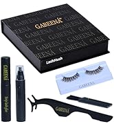 Gabeena Fake Eyelash Extension Kit - False Eyelashes with Glue, Applicator Tool & Brush Come in a...