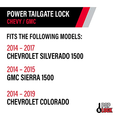 Pop & Lock – Power Tailgate Lock for Chevrolet Silverado 1500, GMC Sierra 1500 & 2500 (PL8140) by Pop & Lock - Image 4