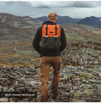 K&F CONCEPT Beta Turuncu Sırt Çantası 20L - Görsel 2