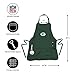 Team Sports America NFL Green Bay Packers Ultimate Grilling Apron | Bottle Opener and Insulated Beverage Holder | Heavy Duty Durable Cotton Canvas 300 GSM | Machine Washable | Adjustable Straps