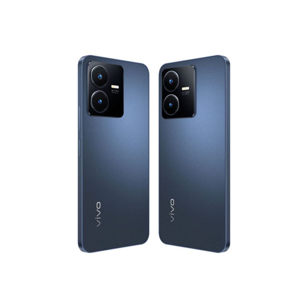 WE Vivo Y22 / Y22S - Custodia protettiva trasparente, anti-urto, ultra resistente, semi-rigida, aspetto del telefono conservato