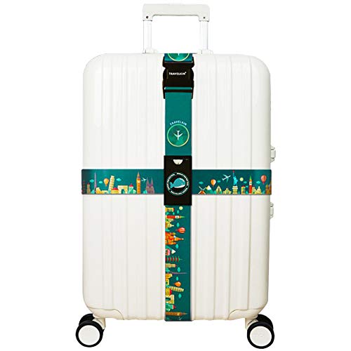 YAKEFJ Housse de protection pour bagages en tissu élastique en élasthanne Cover