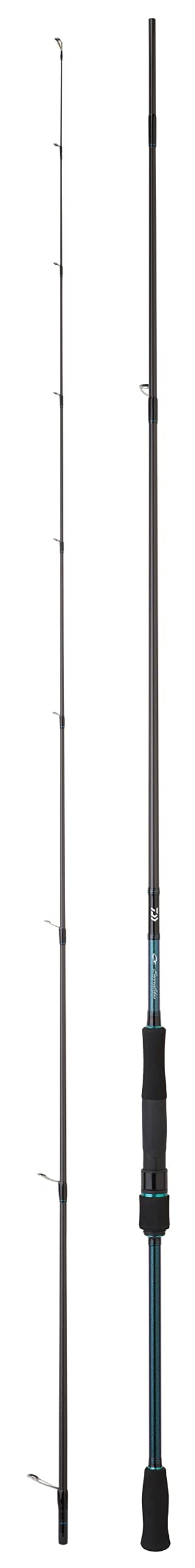 Daiwa Canne à pêche au jig Eging Emeraldas S - 2.74m - 122g - P.1-10g - Enc.142cm - EMS90LAF