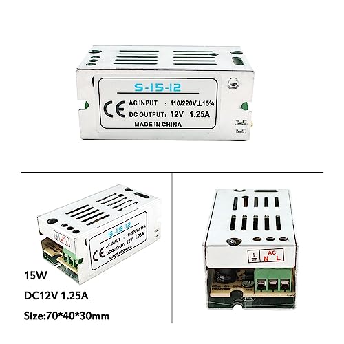 Transformateur LED 220V 12V haute puissance 500W à ventilation active - 5